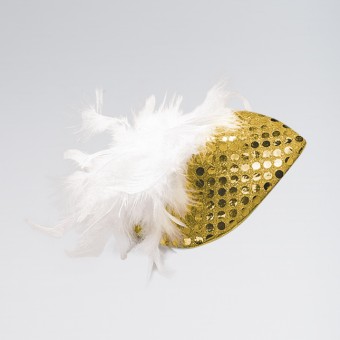 Seq/Fea T.Drop Headdress (Gold)