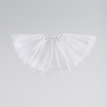 Multi Layered Tutu Skirt Child One Size White