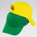 Cotton Baseball Cap (Yellow)