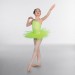 1st Position Nylon Elastane 5 Layer Tutu Flo Green Large Adult