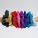 1st Position Hologram Shine Hair Scrunchie Turquoise