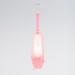 So Danca Mini Pointe Shoe Glitter Keyring Pink Glitter