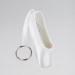 White Pointe Shoe Keyring