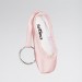 SD Pink Pointe Shoe Keyring