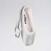 Silver Pointe Shoe Keyring