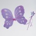 Lilac Star Wings and Wand Set