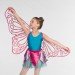 Floating Wings with Glitter Pink